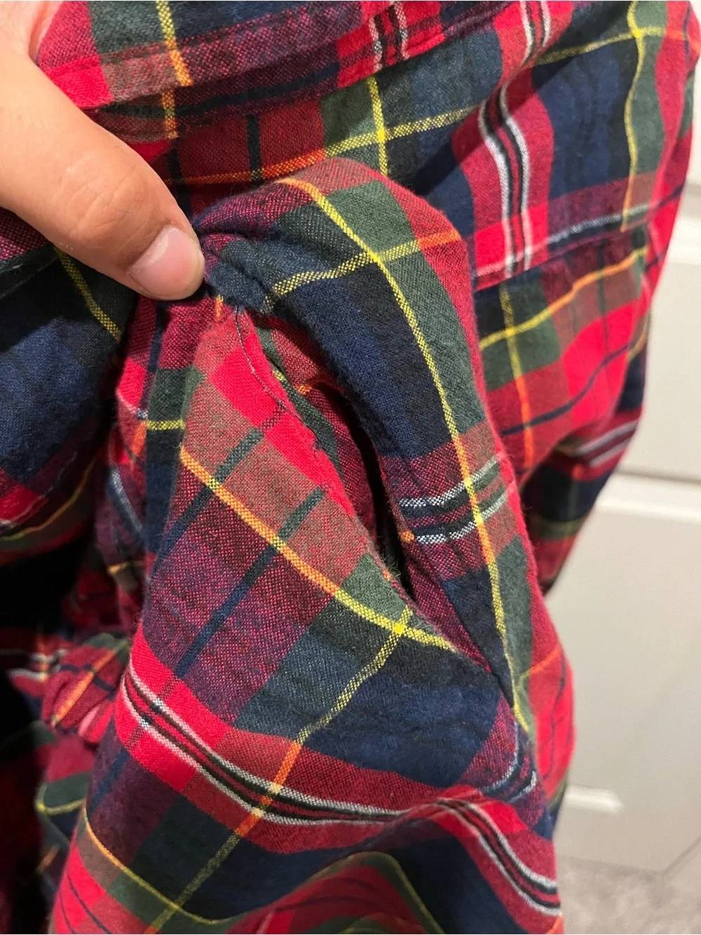 Ralph Lauren Red and Navy Plaid